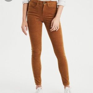 AE Corduroy High-wasited Jegging